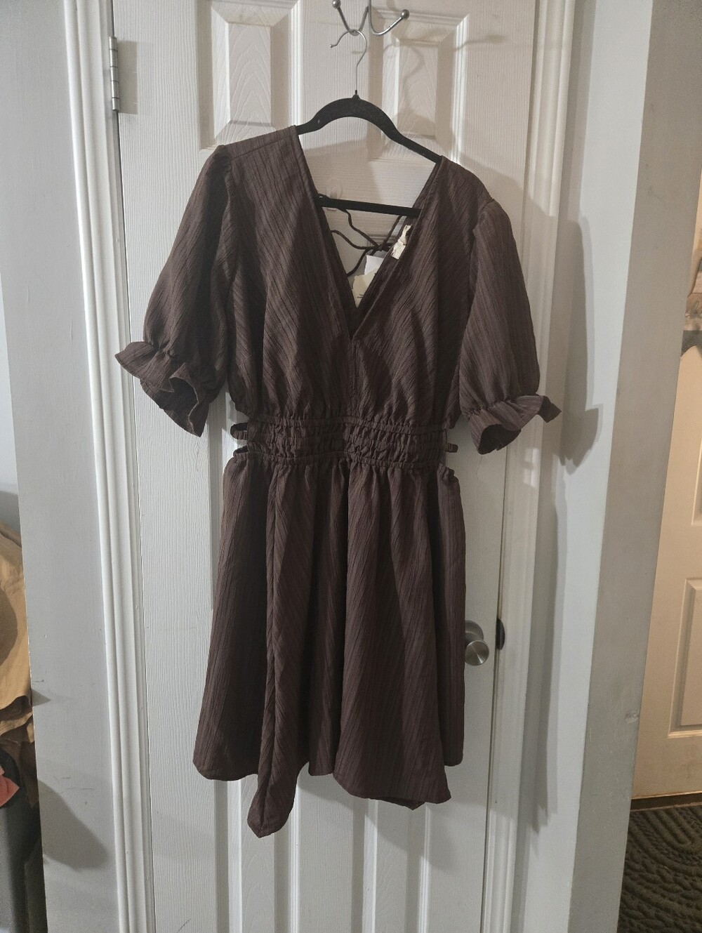 Nwt 2x summer dress with side cutouts